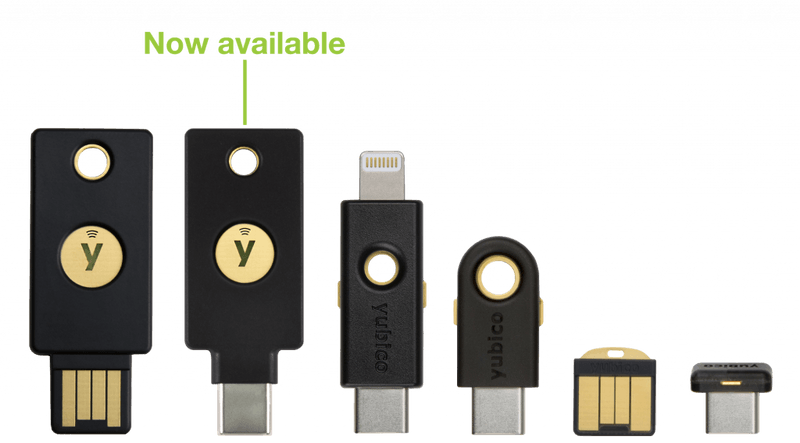 Yubikey - The hardware key with the support of FIDO
